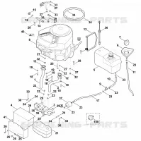 I   Moteur, reservoir pour Stihl MT 6112.0 ZL
