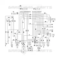 T   Schéma de contact pour Stihl MT 6112.0 ZL