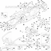 A   Chassis pour Stihl MT 6112.1 C