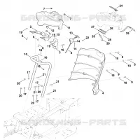 B   Tableau de bord pour Stihl MT 6112.1 C
