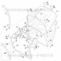 O   Bac de ramassage pour Stihl MT 6112.1 C
