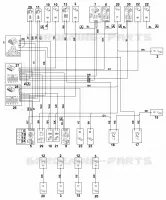 R   Schéma de contact pour Stihl MT 6112.1 C