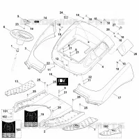 C   Revêtement pour Stihl MT 6112.1 ZL