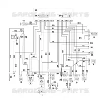 T   Schéma de contact pour Stihl MT 6127.0 KL