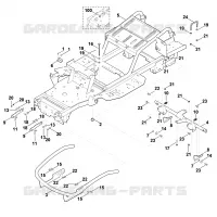 A   Chassis pour Stihl MT 6127.0 ZL