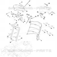 B   Tableau de bord pour Stihl MT 6127.0 ZL