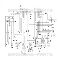 T   Schéma de contact pour Stihl MT 6127.0 ZL