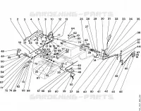 D   Relevage tondeuse, levier vitesses pour Stihl MT 640 (1996)
