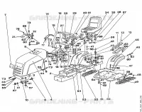 H   Carrosserie pour Stihl MT 640 (1996)