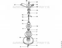 E   Embrayage pour Stihl MT 640 (1997)