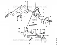 F   Relevage tondeuse pour Stihl MT 640 (1997)