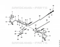 H   Pédale pour Stihl MT 640 (1997)