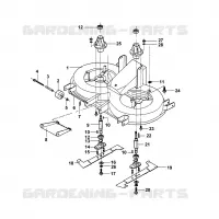 I   Plateau de coupe   1 pour Stihl MT 640 (1997)