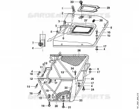 L   Bac de ramassage pour Stihl MT 640 (1997)