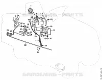 P   Parties électriques   2 pour Stihl MT 640 (1997)
