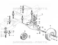 D   Transmission, roues AR pour Stihl MT 680