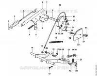 E   Relevage tondeuse pour Stihl MT 680