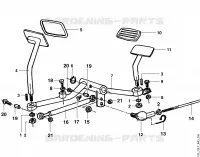 F   Levier vitesses   1 pour Stihl MT 680