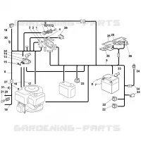 K   Parties électriques pour Stihl MT 740