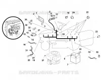 K   Parties électriques pour Stihl MT 745