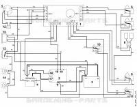O   Connexion electrique   1 pour Stihl MT 780