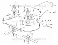 J   Plateau de coupe   2 pour Stihl MT 785 S