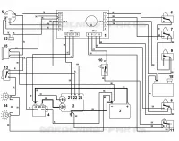 Q1   Connexion electrique MT 785 S pour Stihl MT 785 S
