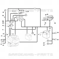 K   Parties électriques pour Stihl MT 790