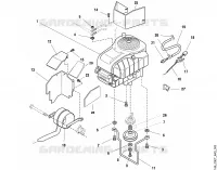 C   Moteur pour Stihl MT 820