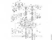 K   Plateau de coupe pour Stihl MT 820