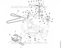 L   Embrayage, support pour Stihl MT 820