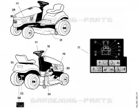 J   Autocollant pour Stihl MT 830