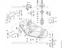 N   44''   Plateau de coupe pour Stihl MT 830