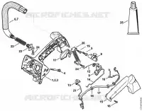 Carter de poignée pour Stihl MS 193 T