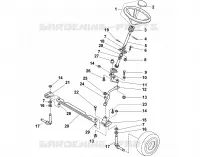 B   Direction pour Stihl MT 835