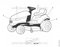 K   Autocollant pour Stihl MT 835