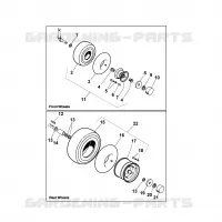 L   Roues pour Stihl MT 880
