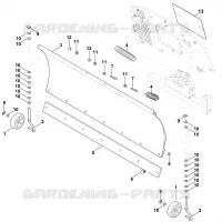 A   Chasse neige pour Stihl ASP 125.0