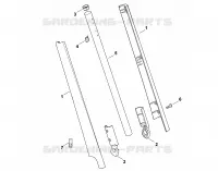 B   Tube complet pour Stihl TE 310