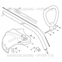 B   Tube complet pour Stihl TE 700