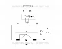 E   Connexion electrique TE 700 pour Stihl TE 700