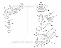 B   Réducteur pour Stihl HE 515