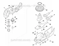 B   Réducteur pour Stihl HE 810
