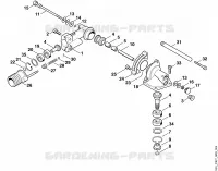 D   Réducteur HG 900 pour Stihl HEL 600