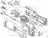 Carter, Moteur électrique pour Stihl FE 55