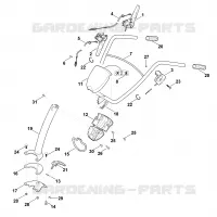 A   Guidon pour Stihl HB 445.1 R