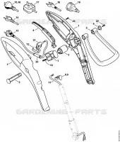 Carter de poignée pour Stihl FSE 31