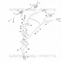 A   Guidon pour Stihl HB 445.2 R