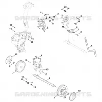 B   Entraînement pour Stihl HB 585.1