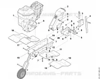 B1   Machine de base, moteur pour Stihl VH 500